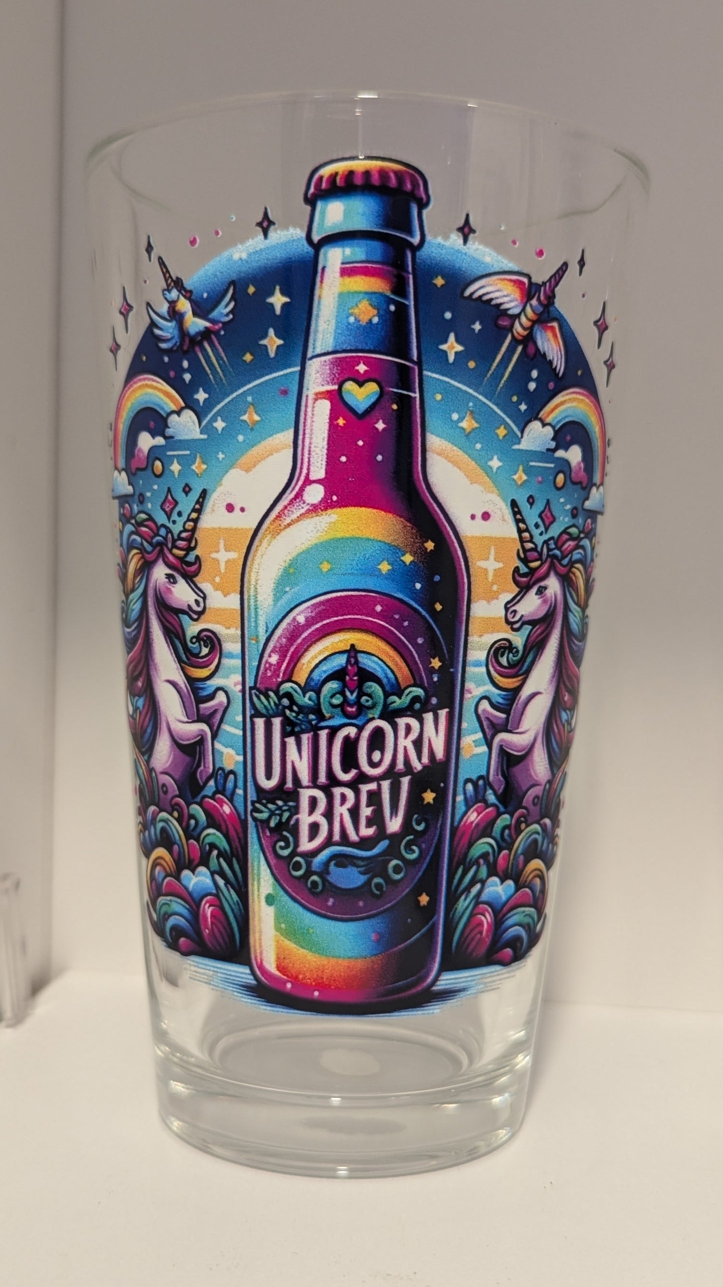 Unicorn Brew Pint Glass