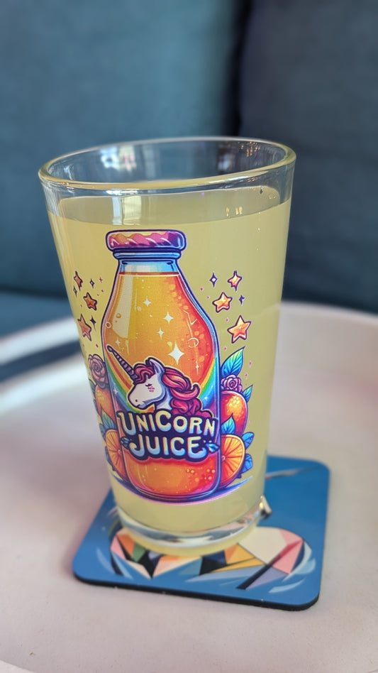 Unicorn Juice Glass
