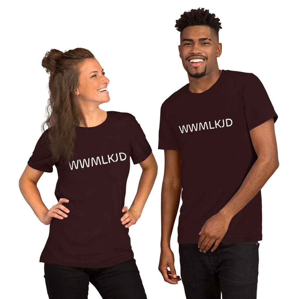 Unisex WWMLKJD? Tshirt by #unicorntrends